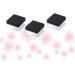 FOMIYES 3pcs Cosmetic Travelling Puff Without Four Case Powder Subage Grids Bottle Portable Makeup Square Size 2 As Shown - Buy Online on GoSupps.com