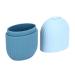 Ice Face Roller Ice Cube Roller Massager Facial Beauty Ice Roller Reusable Ice Molds for Face Silicone Ice Holder for Face Ice Molds for Women Face Beauty Face Massage Skin Care (new light blue)