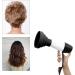 Universal Foldable Hair Diffuser - Portable Silicone-Wing Attachment for Travel | Best Diffuser for Hair Dryers - Black - Buy Online on GoSupps.com