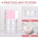 minkissy 3 Sets Eye Cream Box Stackable Clear Plastic Organizer Round Small Cream Jars Makeup Samples Jar Beauty Products Jar Cosmetics Holding Jars Makeup Cream Container Travel Leakproof 6.5x3.7cm Transparent - Buy Online on GoSupps.com