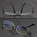 Buy Dibako Anti Blue Light Reading Glasses - Unisex Ultra-Light +1.00 Rectangular Design for Men & Women - Buy Online on GoSupps.com