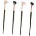 CANIGHT 4pcs Nose Shadow Brush Angled Cosmetic Brush Eyeshadow Brush Small Concealer Brush Artificial Fiber