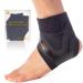 Ankle Compression Support(1 Pair) Adjustable Lightweight Ankle Brace for Injury Recovery Joint Pain Achilles Tendon Plantar Fasciitis Foot & Ankle Swelling and More.