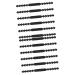 Coheali adjustable coupling 40 pieces mask hook facial extension hook buckle slipproof earrings protection ear cord black earrings hook face mask black ear hooks
