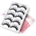 False Eyelashes 6D Flexible False Lashes Reusable Handmade Cross Mink Fake Eye Lashes for Makeup 5 Pairs Natural Looking Black Eyelashes Cruelty Free by ICYCHEER (3) - Buy Online on GoSupps.com