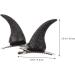 minkissy 12 Pairs Horn Hairpin Halloween Hair Accessories Halloween Party Supplies Costume Hair Accessories Creative Hair Accessories Black Outfit Hair Accessory for Women Demon Bobby Pins - Buy Online on GoSupps.com
