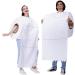Funny Rolling Paper Costumes Cosplay Clothing Halloween Party Roll Paper Tissue Toilet Paper Costumes for Adults - Buy Online on GoSupps.com