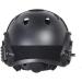 FMA Tactical Airsoft Fast Helmet PJ with NVG Mount - Black (Medium-Large) - Buy Online on GoSupps.com