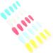 Press On Nails Fake Nails Set Pure Color Full Cover Nail Tip False Nail Tip Girls Fake Nails Ballerina False Gel Nails Art Tips False Nails for Women Girls Kids DIY Nail (02) - Buy Online on GoSupps.com