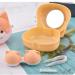 Portable Cute Cartoon Contact Lens Container - Travel ETUI Holder & Soaking Box (Yellow) - Buy Online on GoSupps.com