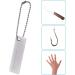 Buy Jauarta Outdoor Pocket Fishing Hooks & Sharpener - Portable Fishing Hook File Grinder with Keychain for International Shipping - Buy Online on GoSupps.com