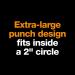 Fiskars X-Large Squeeze Punch - Hexagon Shape - White XL - Buy Online on GoSupps.com