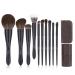 DFHBFG 10 Brushes Set Complete Brushes Concealer Brush Spot Brush Loose Powder Brush Eye Shadow Brush(D 1) D 1