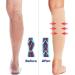 Buy Calf Compression Sleeve 20-30mmHg | Flight Support Socks for Men & Women | Relief for Shin Splints Swelling & Varicose Veins | Large Beige - Buy Online on GoSupps.com
