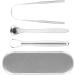 Ergonomic Stainless Steel Tongue Scraper for Adults & Children | Reduce Bad Breath with Effective Mouth Cleaning Tool - Buy Online on GoSupps.com