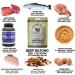 Raging Bull 1kg Biltong and Droewors Combo - 2 x 250g Original Beef Biltong & 2 x 250g Original Beef Droewors - High Protein Snacks - Grass Fed Beef Drowers - Low Carb Keto Snacks - Beef Sticks Original Biltong & Droewors - Buy Online on GoSupps.com