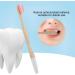 Eco-Friendly Bamboo Toothbrush for Adults - Soft Hair Sustainable Red Color - Buy Online on GoSupps.com