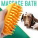 ZOOPOLR Pet Silicone Shampoo Brush for Medium Large Pets - Grooming Bath Brush for Dogs Cats - Anti-Skid Rubber Pet Massage Comb - Buy Online on GoSupps.com