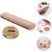 FRCOLOR 3 Sets Storage Box for Powder Puffs Travel Accessories Mini Blender Travel Items Makeup Organiser and Storage Silicone Makeup Brush Bag Makeup Brush Organiser Travel khaki 20X4.8CM - Buy Online on GoSupps.com