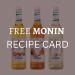 Monin Sugar Free Caramel Syrup Sugar Free Hazelnut Syrup and Sugar Free Vanilla Syrup with Free Recipe Card for Cocktails and Coffee - Buy Online on GoSupps.com
