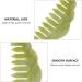Beaupretty Jade Stone Massage Comb - 2pcs Scalp Massage & Acupuncture Therapy Comb for Spa & Wellness - Buy Online on GoSupps.com