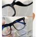 Shop Oversized Blue Light Blocking Reading Glasses +3.50 | Fatigue Relief & Flat Light Mirror for Presbyopic Comfort - International Shipping Available - Buy Online on GoSupps.com