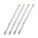 Mipcase 4pcs White Line Drawing Eyebrow Pencil White Mechanic Tools Eye Makeup Accessory Cosmetic