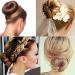 Aisonbo 5.9 Inch Blonde Hair Bun Maker 3 Pack - Magic Bun Shaper for Kids - Styling Curler Roller Dish Headbands - Buy Online on GoSupps.com