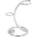 Stainless Steel Shaving Brush & Razor Stand - Men's Razor Tool Holder for Secure Storage (Silver) - Buy Online on GoSupps.com