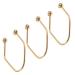 VICASKY Lot de 3 Appareils en Acier Inoxydable pour Former des Creux Naturels du Visage Outil D'exercice Facial pour Femmes Mod le Compact Dor Entra nement Musculaire du Visage