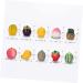 Zerodeko 40 Pcs Simulated Fruit Ornaments Fruit Cupcake Topper Strawberry Balloons Cake Accessories Miniature Fruit Toy Strawberry Birthday Decorations Faux Fruit Resin Artificial Assorted Colorx4pcs 3x3cmx4pcs - Buy Online on GoSupps.com