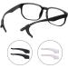 Timripri 16 Pairs Anti-Slip Silicone Glasses Holders - Elastic Ear Pads & Hooks for Reading Glasses & Sunglasses (Black & White) - Buy Online on GoSupps.com