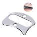 Premium Stainless Steel Gua Sha Board | Pain Relief Body Scraper Plate | Effective Massage Tool for Relaxation - Buy Online on GoSupps.com
