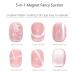 Buy Nail Magnet Set - Multifunctional Cross Cat Eye Tool & Silicone Protective Shell for Stunning Nail Art | Magnetic Nail Design Accessories (Black) - Buy Online on GoSupps.com