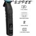 Supreme Trimmer 2Spee - Cordless Professional Hair Trimmer (Black) | Removable Blades 2 Speeds 3-Hour Use | ST622 - Buy Online on GoSupps.com