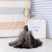 Eco-Friendly Ostrich Feather Duster Dust Duster Solid Wood Handle Handheld Dust Brush for Housework Household Duster - Buy Online on GoSupps.com