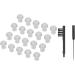 Premium Medium Size Earplugs for Hearing Enhancers | Comfort & Quality | International Shipping Available - Buy Online on GoSupps.com