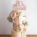 Fabulous Cake Topper Fabulous 80th Birthday Cake Topper Fabulous Birthday Cake Topper Fabulous Cake Decorations Rose Gold Cake Decoration For Women Men Birthday Anniversary Party Wedding - Buy Online on GoSupps.com
