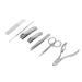 Fyearfly Travel Manicure Set Stainless Steel Manicure Set 7-Piece Nail Clipper Set High Hardness and ness for Nail Salons and Makeup Studios - Buy Online on GoSupps.com