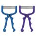 AHEOVSD 2 Pieces Handheld Facial Hair Removal Threading Beauty Epilator Tool Removal Threader Remover Spring Facial Hair Epilator Use for Women Face Hair Removing Beauty Tools Random Color