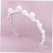 MERRYHAPY 1pc Pearl Headband Hair Jewels for Women Womens Hair Accessories Women Hair Accessories Bridesmaids Rhinestone Headpiece Baroque Rhinestone Tiara Elegant Headband Alloy - Buy Online on GoSupps.com