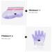 Housoutil 2 Pairs Wax Gloves Spa Foot Mask Purple Pe Bag - Buy Online on GoSupps.com
