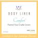 Body Linen Comfort Flannel Face Rest Covers for Massage Tables 10 Pack - Natural Cotton Face Cradle Covers for Professional Use - Buy Online on GoSupps.com