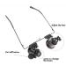 Head-Mounted Magnifying Glass Reading and Repairing Welding LED Magnifier Good Times - Buy Online on GoSupps.com