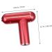 Frcolor Mini Fascia Gun - Handheld Percussion Massager for Muscle Relief | Portable Adjustable Massage Device - Red Metal 14.5x14x4.2cm | International Shipping Available - Buy Online on GoSupps.com