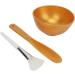Complete Spa Mask Bowl Set with Silicone Brush for Easy Mixing Easy Cleaning - Buy Online on GoSupps.com