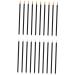 Healeved 200 Pcs Cosmetics Brush Facial Wand Angled Eyeliner Brush Face Wand Liquid Eyeliner Eye Makeup White - Buy Online on GoSupps.com