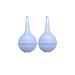 Comfort Soft Sterile Baby Nasal Aspirator and Ear Wax Bulb Syringe 2oz Blue - Pack of 2 2OZ BLUE 2.0