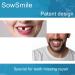Snap Smile Dental Replacement Tooth - Repair Missing Teeth Gap | Perfect Smile Veneers for an Instant Smile Makeover - Buy Online on GoSupps.com