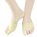 Jycch couple corrector relief protector sleeves adjustable slim toe smooths corrector brace 24h day night rails treatment of pain hallux valgus hammer toe joint simple